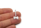 Steel Axe Charm, 50 Stainless Steel Axe Charms With 1 Loop, Earring Charm, Axe Findings (30x13x0.80mm) SMP2829