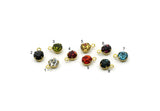 Brass Bead, 12 Raw Brass Crystal Diamond Rhinestones Setting for SS24 (5.5mm) SS24 BS 1320
