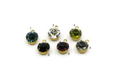 Brass Bead, 6 Raw Brass Crystal Diamond Rhinestones Setting for SS39 (8.3mm) SS39 Y292