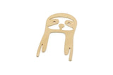 Brass Penguin Charm, 10 Raw Brass Penguin Charms, Earring Charms (25x16x0.60mm) SMP2966