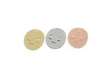 Customized Charm, For Jewelry Making Brass/Steel/Copper Geometric Shaped Face Charm With 1 Hole, Personalized Jewelry (25x19mm) SMP3179