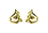 Brass Ring, Raw Brass Adjustable Rings N0031