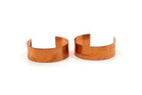 Copper Bracelet Blank - Raw Copper Bracelet Stamping Blank Cuff (20x145x1mm) Brc083