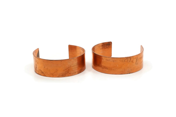 Copper Bracelet Blank - Raw Copper Bracelet Stamping Blank Cuff (20x145x1mm) Brc083