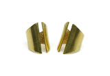 Brass Gothic Ring, Raw Brass Adjustable Gothic Rings N0027
