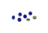 Swarovski Diamond, 12 Sapphire Swarovski Crystal Diamonds For 4.3/4.4mm Pad SS18 D1727