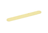 Brass Bracelet Blank - 2 Raw Brass Flat Stamping Bracelet Blanks with Round Edges (20x146x0.80mm) V076