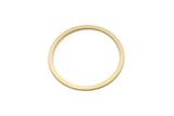 Circle Connectors, Raw Brass Circle Connectors, Findings (42x2x1mm) SMP2980