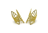 Brass Ring, Raw Brass Adjustable Ring N0219