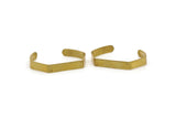 Brass Bracelet Blank, 4 Raw Brass Cuff Bracelet Blank Bangle (145x8x1mm) BRC200