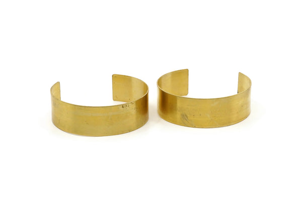 Brass Cuff - Raw Brass Cuff Bracelet Bangles (20x145x0.80mm) BRC136