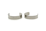 Aluminum Bracelet Blank - 2 Aluminum Cuff Bracelet Blank Bangles (15mm) Al 0085 BRC107