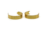 Brass Arrow Cuff - Raw Brass Arrow Cuff Bracelet Blank Bangles Without Holes (145x15x0.80mm) BRC101