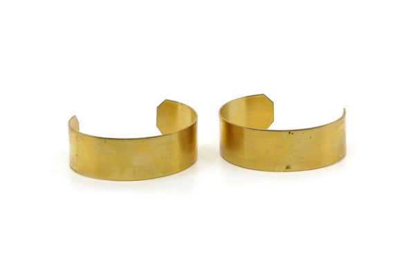 Brass Cuff Bracelet - Raw Brass Cuff Bracelet Bangles (20x145x1mm) BRC112