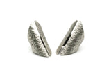 Silver Ring, Hammered Antique Silver Plated Brass Adjustable Rings N0140