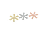 Custom Charms for Jewelry Making, Personalized Brass, Copper, Stainless Steel Blank (25x23mm) SMP3142