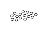 4mm Jump Ring - 250 Oxidized Black Brass Jump Ring, Findings (4x0.50mm) A0112