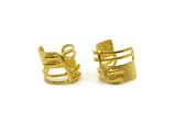 Brass Ethnic Ring, Raw Brass Adjustable Ethnic Rings N0004
