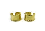 Brass Ring, Raw Brass Adjustable Ring N0110