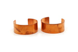 Copper Bracelet Blank - Raw Copper Bracelet Stamping Blank Cuff (25x156x1mm) Brc084