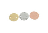 Customized Charm, For Jewelry Making Brass/Steel/Copper Geometric Shaped Face Charm With 1 Hole, Personalized Jewelry (25x23mm) SMP3185