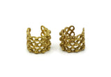 Brass Ring, Raw Brass Adjustable Rings N0018
