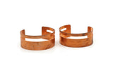 Copper Cuff Bracelet - Raw Copper Cuff Bracelet Bangles (25x156x1mm) Brc087