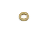 8mm Circle Connector, Raw Brass Circle Connectors, Findings (8x1.5mm) SY0153