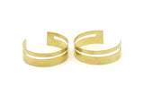 Brass Bracelet Blank - Raw Brass Flat Stamping Bracelet Blanks, Bangles (20x145x0.80mm) BRC023