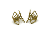 Brass Ring, Raw Brass Adjustable Ring N0220