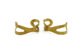 Bow Tie Cuffs - Raw Brass Bow Tie Cuffs (150x19x0.80mm) Brc094