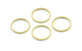 12mm Brass Rings, Raw Brass Rings, Connectors (12x1mm) A0625