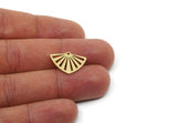 Brass Triangle Charm, Raw Brass Geometric Charms With 1 Loop, Brass Earring Charms, Brass Charms for Jewelry Making (14/17x0.80mm) SMP3046