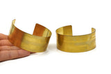 Brass Smooth Bangle - Raw Brass Cuff Bracelet Bangles (35x148x0.80mm) BRC052