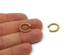 Brass Ear Cuff, 4 Raw Brass Ear Cuffs (15x2mm) SY0057