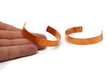 Copper Chevron Cuff - Raw Copper Bracelet Stamping Blank Cuffs (10x145x1mm) BRC079
