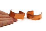 Copper Cuff Blank - Raw Copper Cuff Bracelet Blank Bangles (20x140x1mm) Brc076