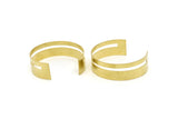 Brass Bracelet Blank - Raw Brass Flat Stamping Bracelet Blanks, Bangles (20x145x0.80mm) BRC023