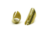 Brass Ring, Raw Brass Adjustable Rings N0162