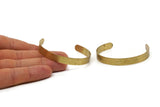 Brass Cuff Bangle, Raw Brass Cuff Bracelet Bangles (8x145x1mm) BRC245