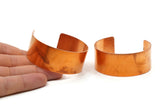 Copper Bracelet Blank - Raw Copper Bracelet Stamping Blank Cuff (25x156x1mm) Brc084