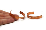 Copper Chevron Cuff - Raw Copper Bracelet Stamping Blank Cuffs (10x145x1mm) BRC080