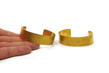 Brass Hammered Cuff, Raw Brass Hammered Cuff Bracelet Blank Bangles ( 18x148x0.80mm) BRC208