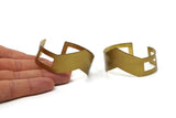 Brass Cuff - Raw Brass Cuff Bracelet Bangles BRC175