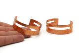 Copper Cuff, Raw Copper Cuff Bracelet Bangles (20x156x1mm) Brc088