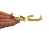 Brass Cuff, Raw Brass Bracelet Bangle Cuff BRC202