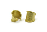 Brass Ring, Raw Brass Adjustable Ring N0399