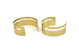 Brass Bracelet Blank - Raw Brass Flat Stamping Bracelet Blanks, Bangles (25x145x0.80mm) BRC024