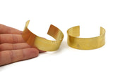 Brass Cuff - Raw Brass Cuff Bracelet Bangles (20x145x0.80mm) BRC136