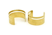Brass Bracelet Blank - Raw Brass Flat Stamping Bracelet Blanks, Bangles (35x145x0.80mm) BRC096